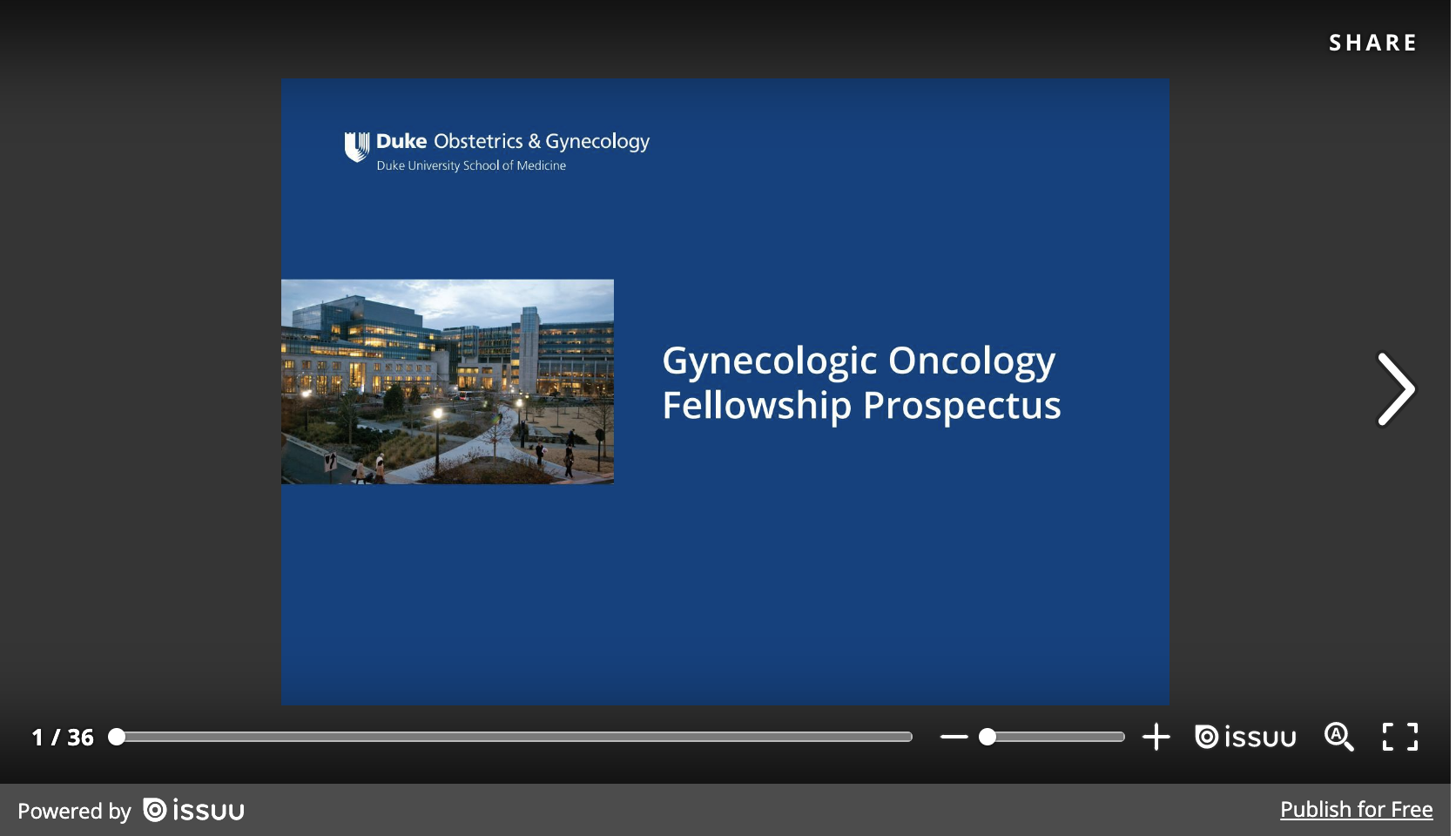 Gynecologic Oncology Fellowship Prospectus
