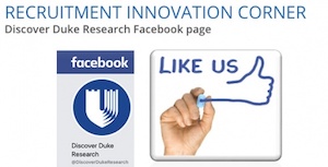 Duke Research Facebook page