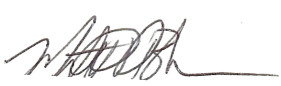 Dr. Barber Signature