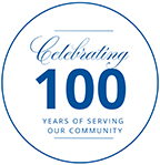 Celebrating 100 years logo