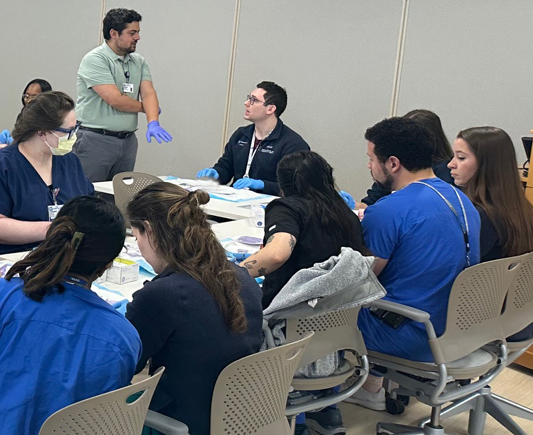 Medical student education.