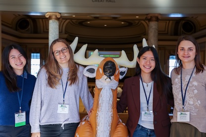 Ur-BIOME lab members at 2025 CAIRIBU conference