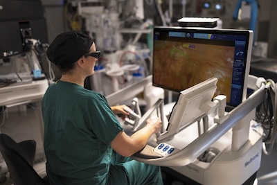 Dr. Rossi in the operating room