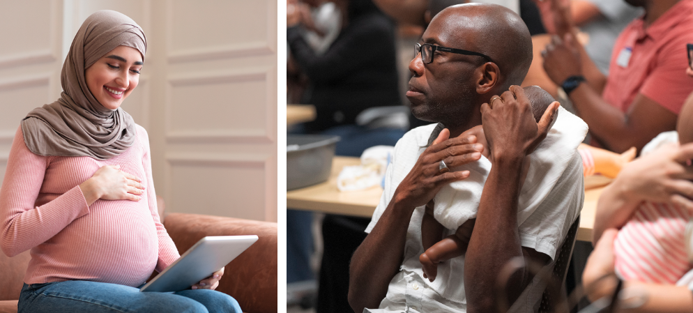 Patients learning remotely and in person at Duke Health