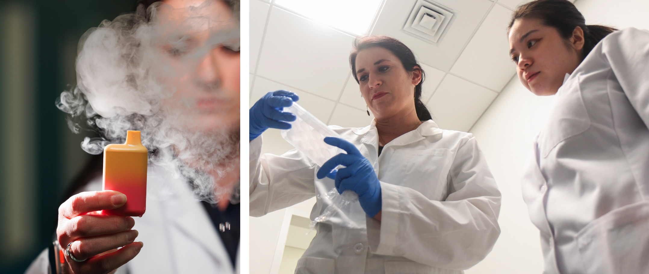 Dr. Marbrey with Duke University School of Medicine third-year medical student Jacqueline Jin 