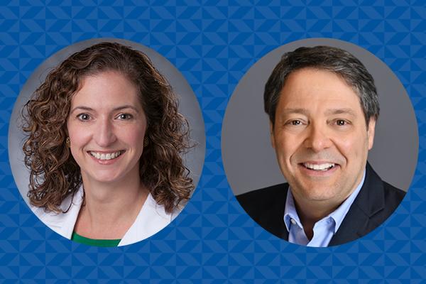 Dr. Brenna Hughes and Dr. Steven Young.