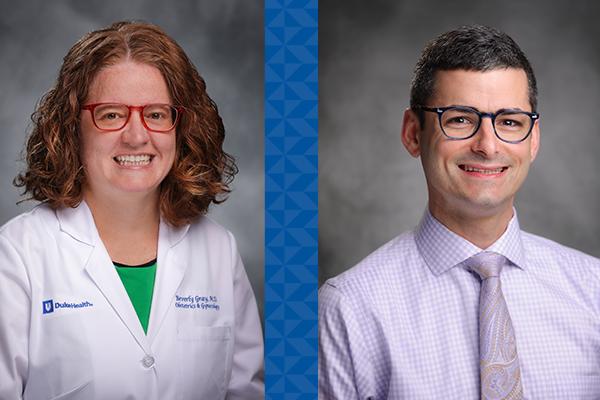 Beverly Gray, MD, and Clayton Alfonso, MD.