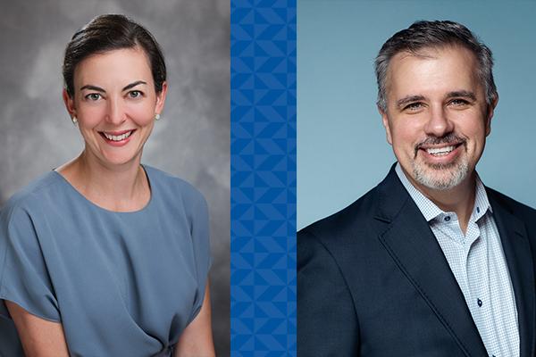 Dr. Brittany Davidson and Dr. Matthew Barber