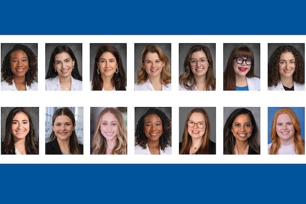 Photo roster of Duke residents who matched from Duke to fellowship programs, and to Duke from residency programs.