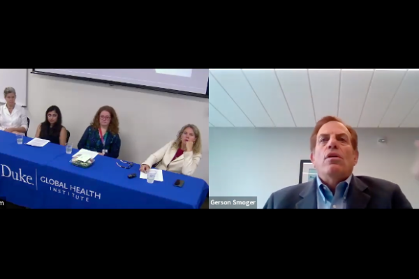 DGHI Panelists and Gerson Smoger, J.D., Ph.D.