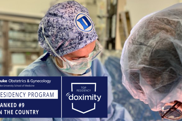 Two surgeons in the operating room.