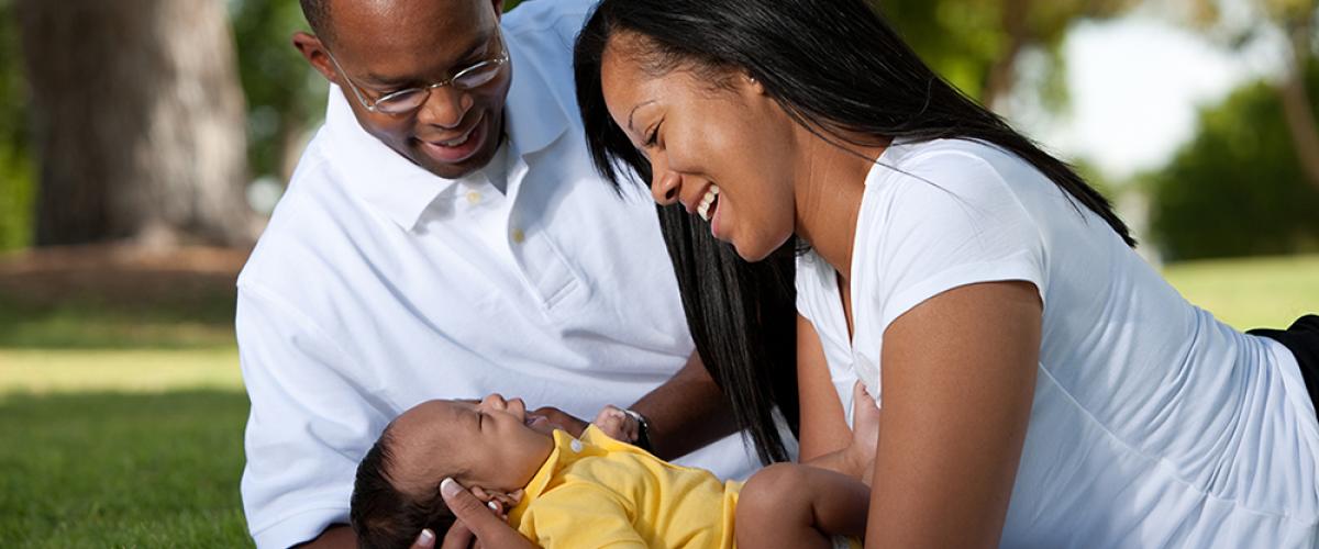 Family with Baby