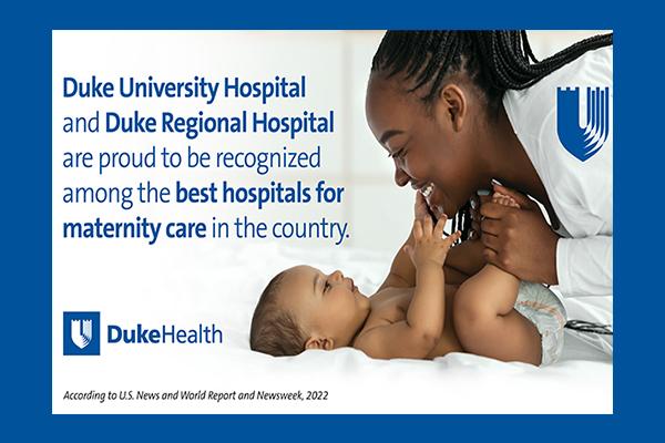 Maternity Care and Duke Recognition