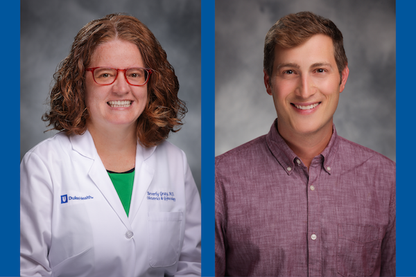 Drs. Beverly Gray and Jonas Swartz.