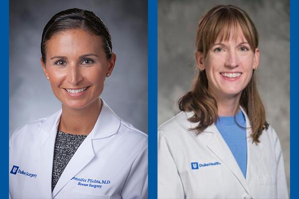 Doctors Jennifer Plichta and Lindsay Edwards