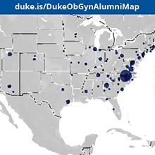 Alumni Interactive Map Image