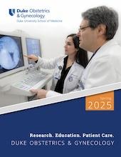 Duke Ob/Gyn Spring 2025 Magazine Cover