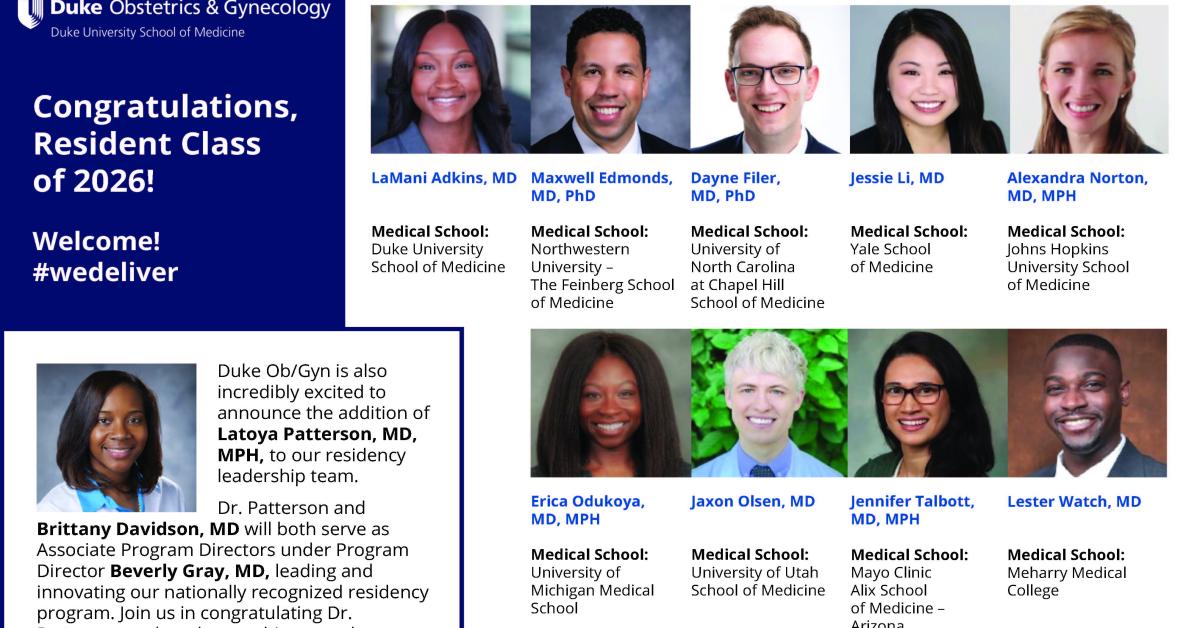 Match Day 2022 — Resident Class of 2026 Duke Department of
