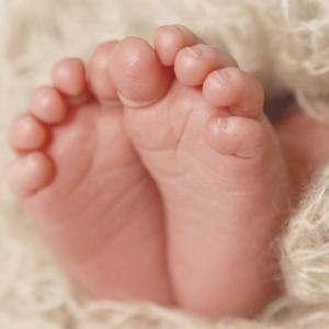 Photo of baby feet