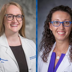 Dr. Rachel Wood and Dr. Jennifer Gilner.