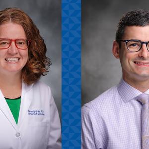 Beverly Gray, MD, and Clayton Alfonso, MD.